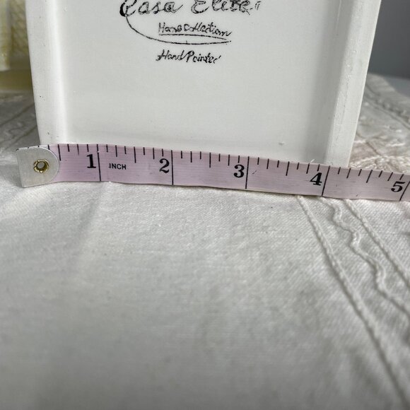 Vintage Hand Painted Porcelain Jar - Picture 10 of 10